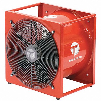 TEMPEST 9111000 Smoke Ejector Fan 16In Bl PosPress 115 V