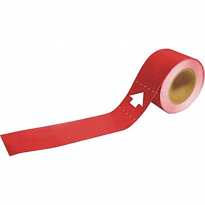 BRADY 20486 Pipe Marker Blank 1 in H 8 in W