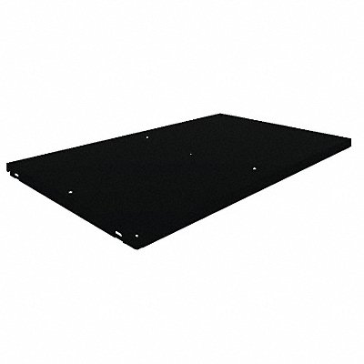 TENNSCO 306BLACK Extra Shelf Black 1pk 48in x 18in