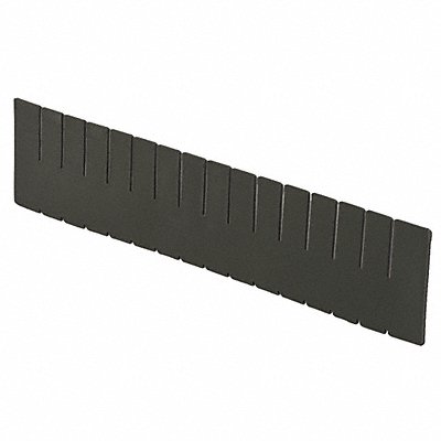 LEWISBINS DV2250XL Divider Black Polyethylene 4 7/16 in