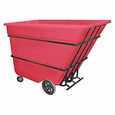 GRAINGER 17CUHDRED Tilt Truck Heavy Duty 1-3/4 cu yd Green