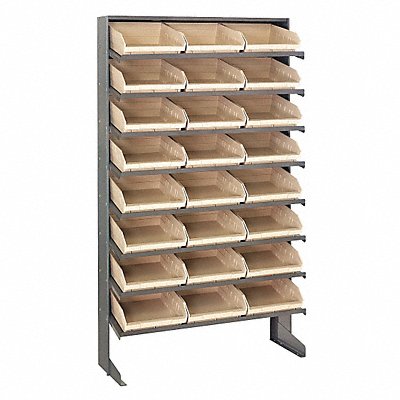 QUANTUM STORAGE SYSTEMS QPRS109IV E1548 Pick Rack 12inx60inx36in Ivory