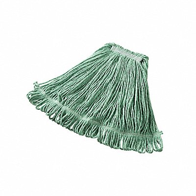 RUBBERMAID COMMERCIAL PRODUCTS FGD21306GR00 Wet Mop Green Cotton/Synthetic