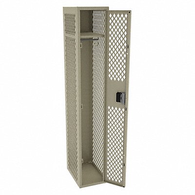 TENNSCO VSL121872ASND Wardrobe Locker Vent 1 Wide 1 Tier Sand