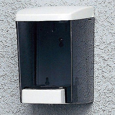 GRAINGER 933091 Soap Disp BLK/WH 30 oz 4 5/8 inD