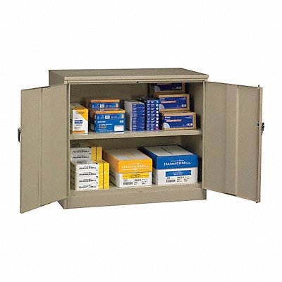TENNSCO J1842ASAND Storage Cabinet 42 x48 x18 Sand 2Shlv