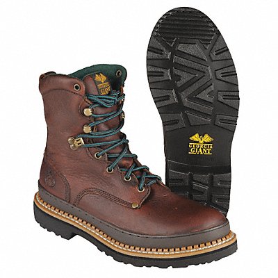 GEORGIA BOOT G8374 8-Inch Work Boot M 14 Brown PR