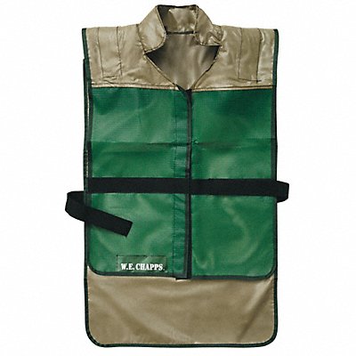 W.E. CHAPPS INC. CSVM05 Vest Butyl Rubber Grey/Green