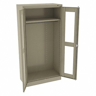 TENNSCO CVD7114SAND Storage Cabinet 72 x36 x18 Sand 1Shlv