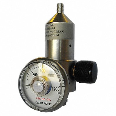 GRAINGER 518SS Gas Regulator 1Lpm