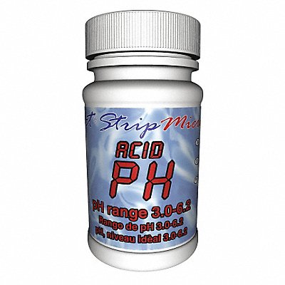 INDUSTRIAL TEST SYSTEMS 486624 Test Strips L 3 to 6.2 pH