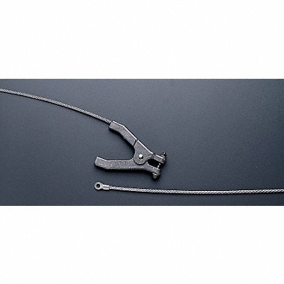 GRAINGER 9KZZ3 Grounding Wire Hand Clp Terminal 3ft
