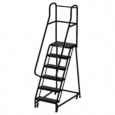 EGA CAF009BL Rollng Ldr Assembled Handrail Platform 60in H