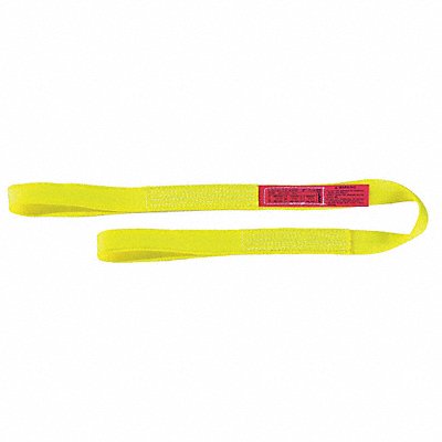 LIFT-ALL EE1602NFX10 Web Sling Flat Eye 10 ft L 2 400 lb Cap.