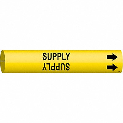 BRADY 4138B Pipe Marker Supply 7/8 in H 7/8 in W