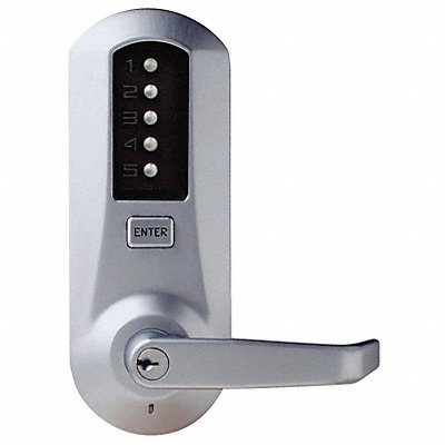 KABA 5021XKWL26D41 Push Button Lock Entry Key Override