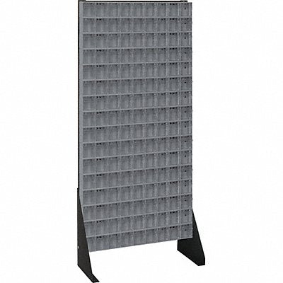 QUANTUM STORAGE SYSTEMS QFS148309GY Bin Storage Rack Powder Coated 52 in
