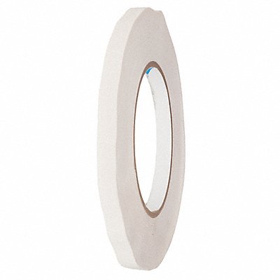 GRAINGER 9LHK1 Bag Sealing Tape White 3/8 in W 180 yd L