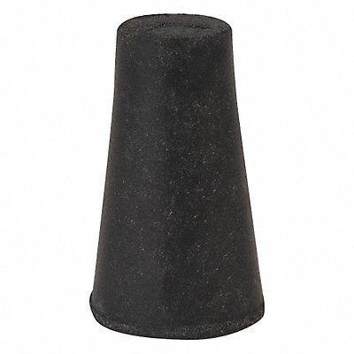 GRAINGER RST000S Stopper Sz 0 8 mm BDia Black 0 PK170