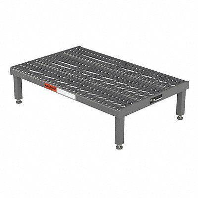 GRAINGER AHWH2436 Work Platform Adjustable Ht Stl 9 to 14 In H