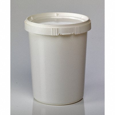 GRAINGER 133840 Sample Container 1 L 142.34 mm H WH PK36