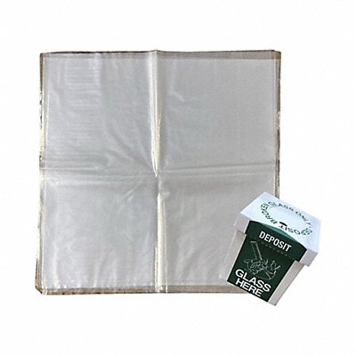 GRAINGER 9MDZ3 Replacement Bench Bags 2mil 20In.H PK100