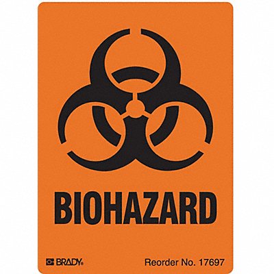 BRADY 17697LS DOT Handling Label Waste 2-7/8 W PK500