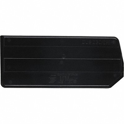 QUANTUM STORAGE SYSTEMS DUS230235 Divider 4 3/8 in Black 6 PK6