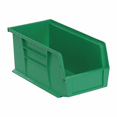 QUANTUM STORAGE SYSTEMS QUS230GN F0600 Hang and Stack Bin Green PP 5 in