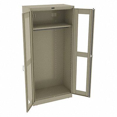 TENNSCO CVD7818WSAND Storage Cabinet 78 x36 x18 Sand 1Shlv