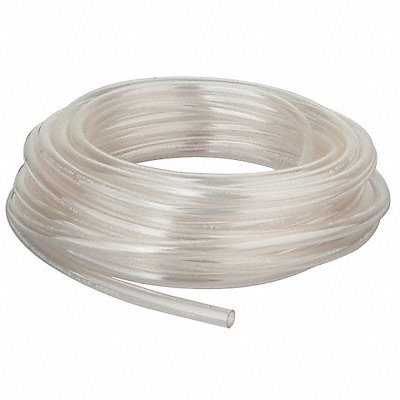 TYGON ACF00027 Tubing Clear 3/8 in Inside Dia 50 ft.