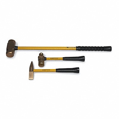 AMPCO H6FG Ball Pein Hammer Nonsparking 2.5 lb.