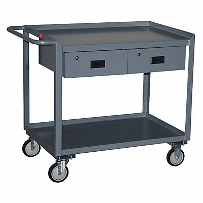 JAMCO SR348P500GP Mobile Wrkstion Steel 48 L 30 W 2 Shelf