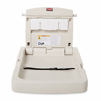 RUBBERMAID COMMERCIAL PRODUCTS FG781988LPLAT Changing Station Grey 34 1/8 in W