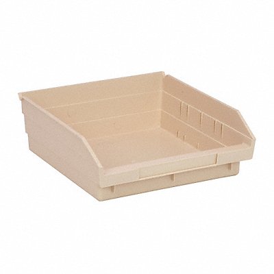 QUANTUM STORAGE SYSTEMS QSB109IV F0616 Shelf Bin Ivory Polypropylene 4 in
