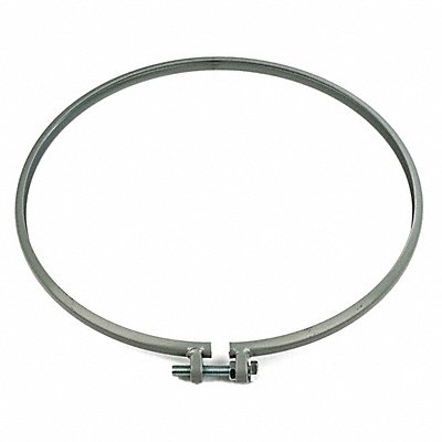 GRAINGER 125517HASM Drum Locking Ring Grey 55 gal