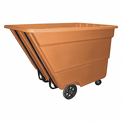 GRAINGER 22CUSORANGE Tilt Truck Medium Duty 2-1/4 cu yd Orange