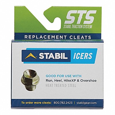 GRAINGER CLEAT30 Replacement Cleats 1/2 x 1/2 PK30