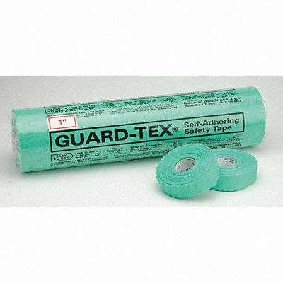 GUARD-TEX 413081 E1699 First Aid Tape 30yd 1 W Green PK12