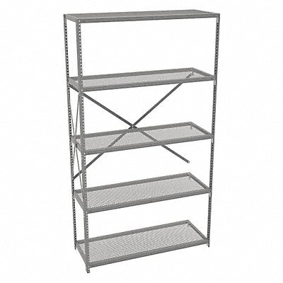 TENNSCO QO54818PAB Metal Shelving Cap 500 lb 18inx84inx48in