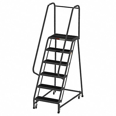 EGA F009G Rollng Ldr Assembled Handrail Platform 60in H