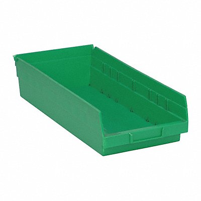 QUANTUM STORAGE SYSTEMS QSB108GN F0619 Shelf Bin Green Polypropylene 4 in