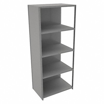 TENNSCO QC53624AB Metal Shelving Cap 700 lb 24inx87inx36in