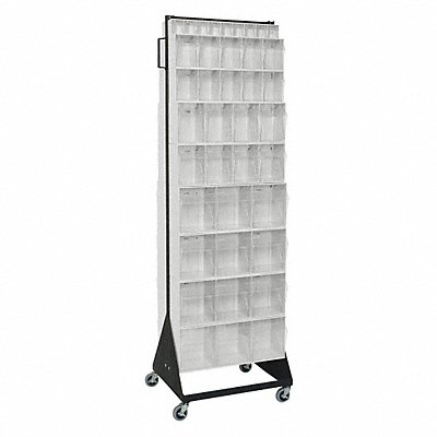 QUANTUM STORAGE SYSTEMS QFS27072QFS400WT Mbl Dbl Sd Tp-Ot Bin Rack PwdrCtd 75 in