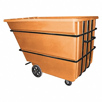 GRAINGER 22CUHDORANGE Tilt Truck Heavy Duty 2-1/4 cu yd Orange