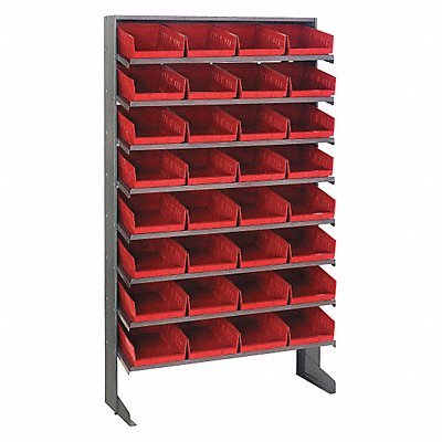 QUANTUM STORAGE SYSTEMS QPRS107RD E1547 Pick Rack 12inx60inx36in Red