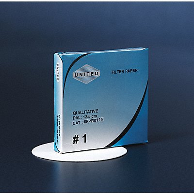 GRAINGER FPR125 Qual Filter 12.5 cm Dia 11 mic Min PK100