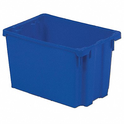 LEWISBINS SN201312BLUE Stacking and Nesting Container Blue Solid Polyethylene