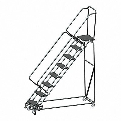 BALLYMORE WASW082414PSU Lockstep Rolling Ladder Steel 80 In.H