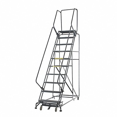 BALLYMORE 123221X Stock Picking Roll Ladder Steel 120 In.H